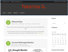 Tablet Screenshot of feedservices.com